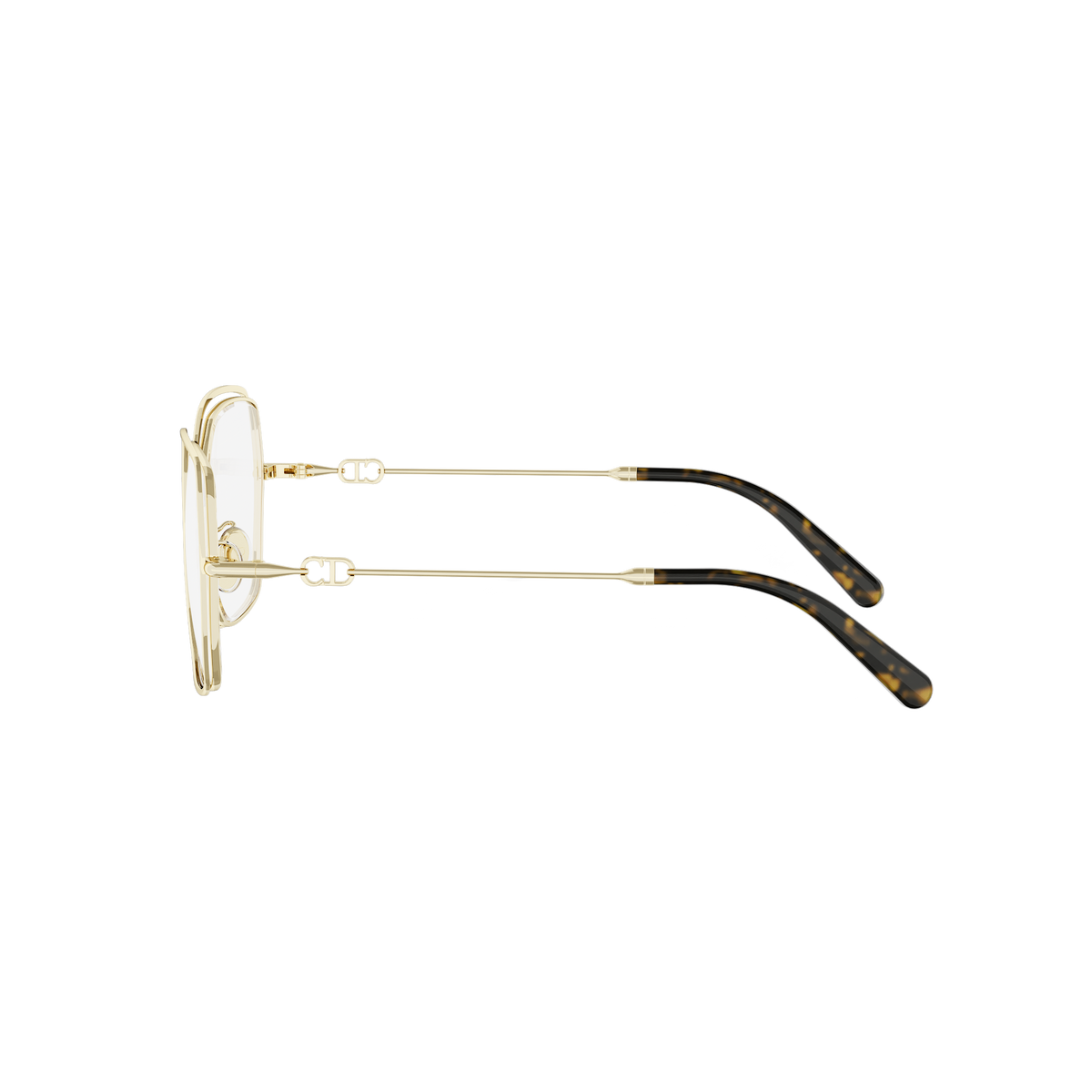 Rounded Square Metal Eyeglasses