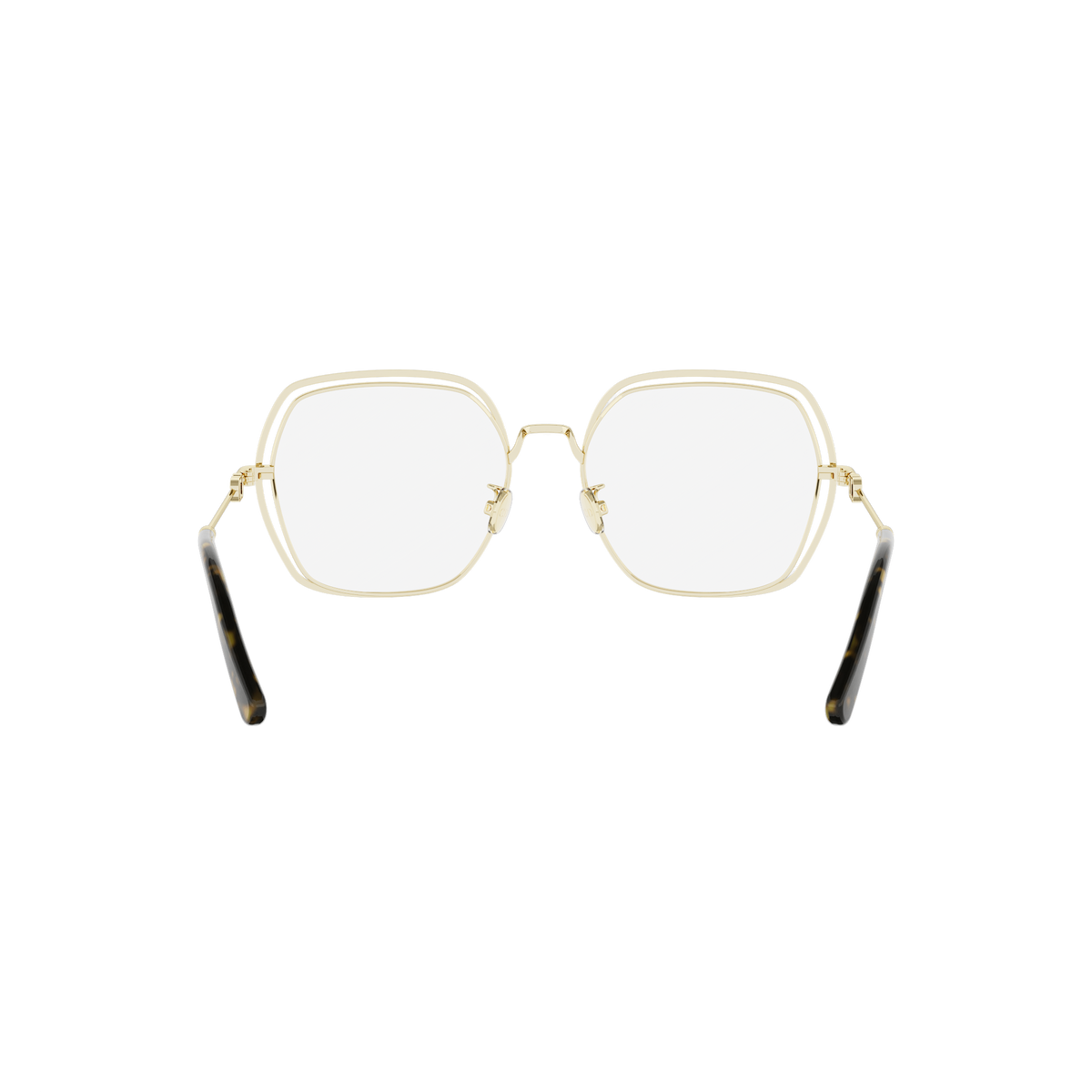 Rounded Square Metal Eyeglasses