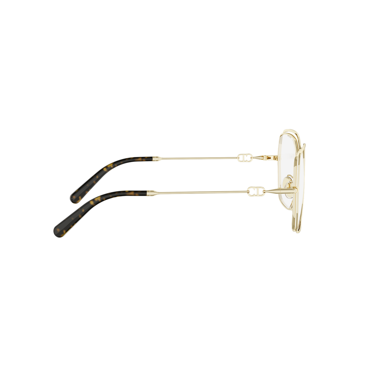 Rounded Square Metal Eyeglasses