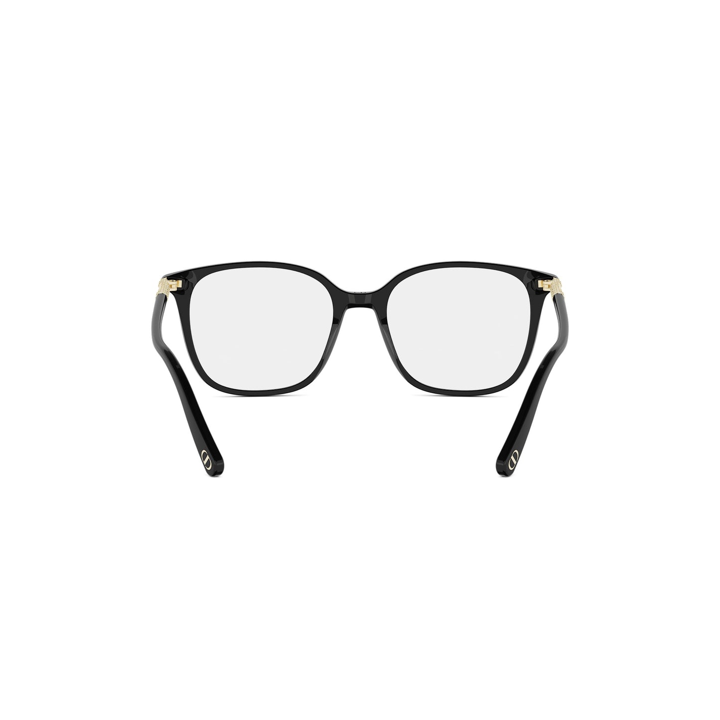 Black Square Acetate Eyeglasses