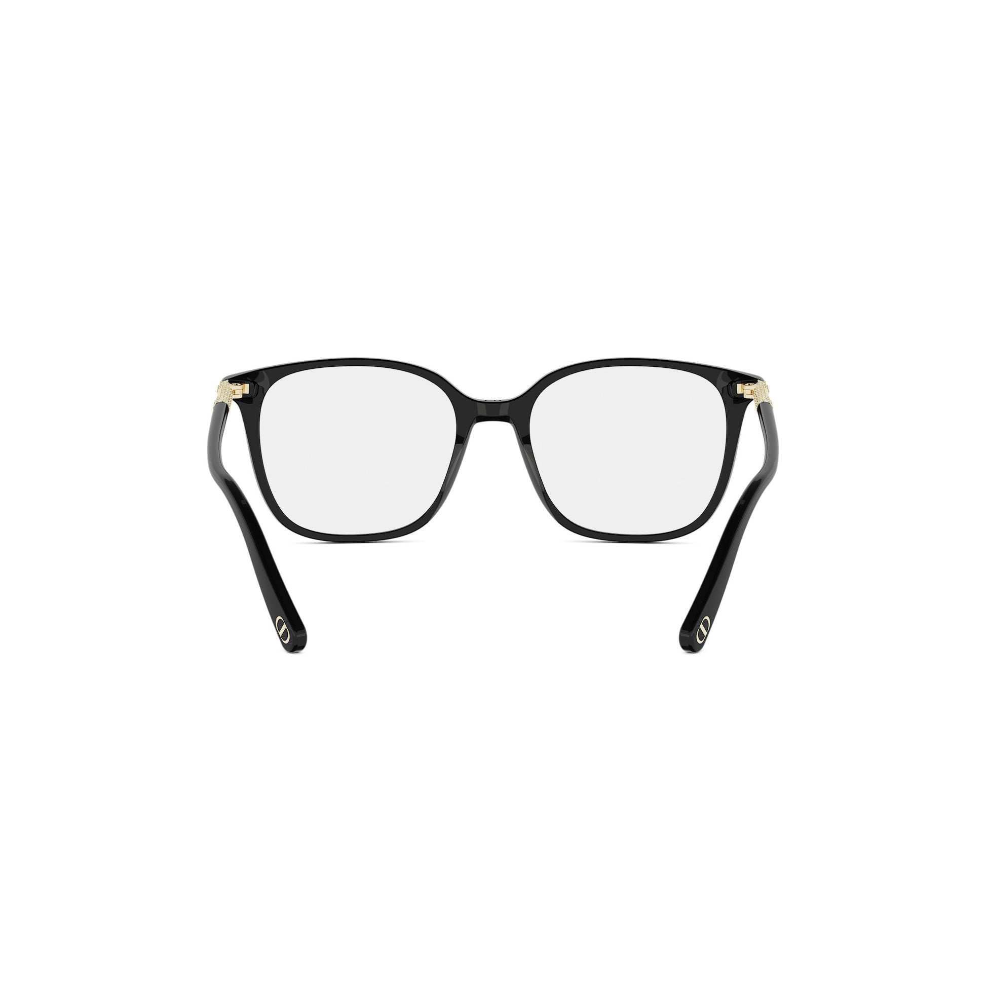 Black Square Acetate Eyeglasses