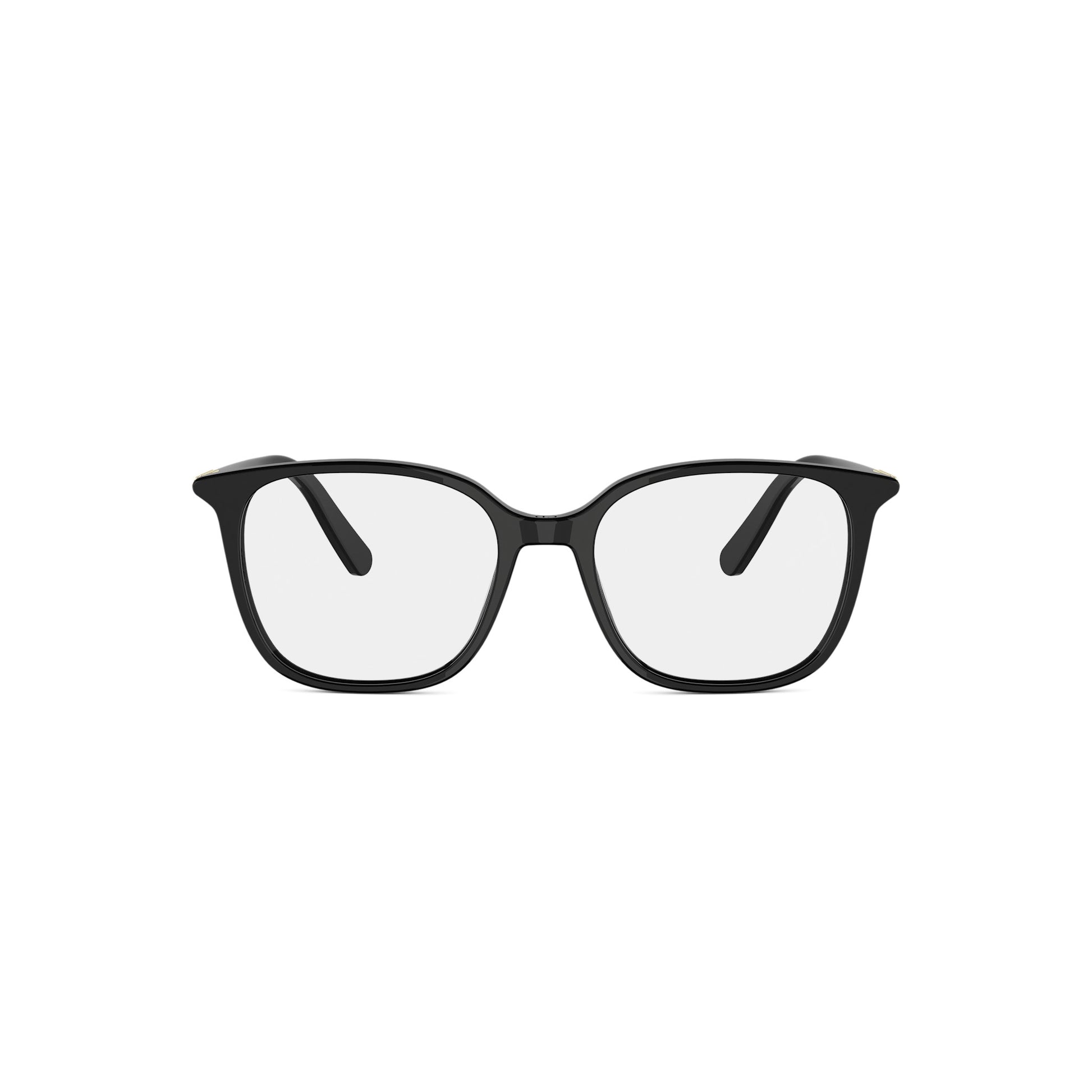 Black Square Acetate Eyeglasses