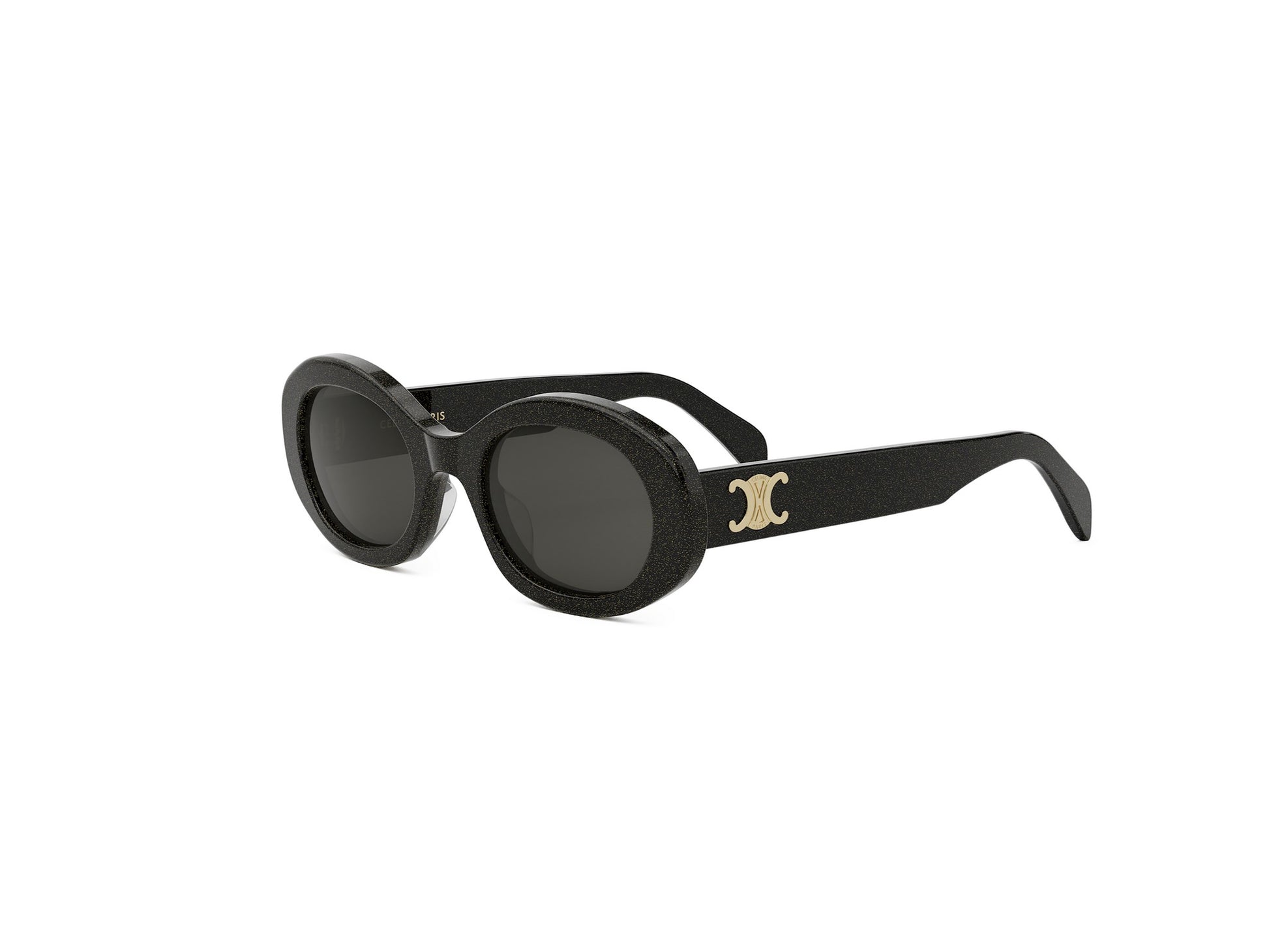 Oval Acetate Sunglasses