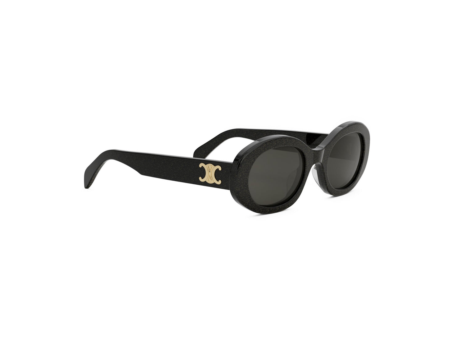 Oval Acetate Sunglasses