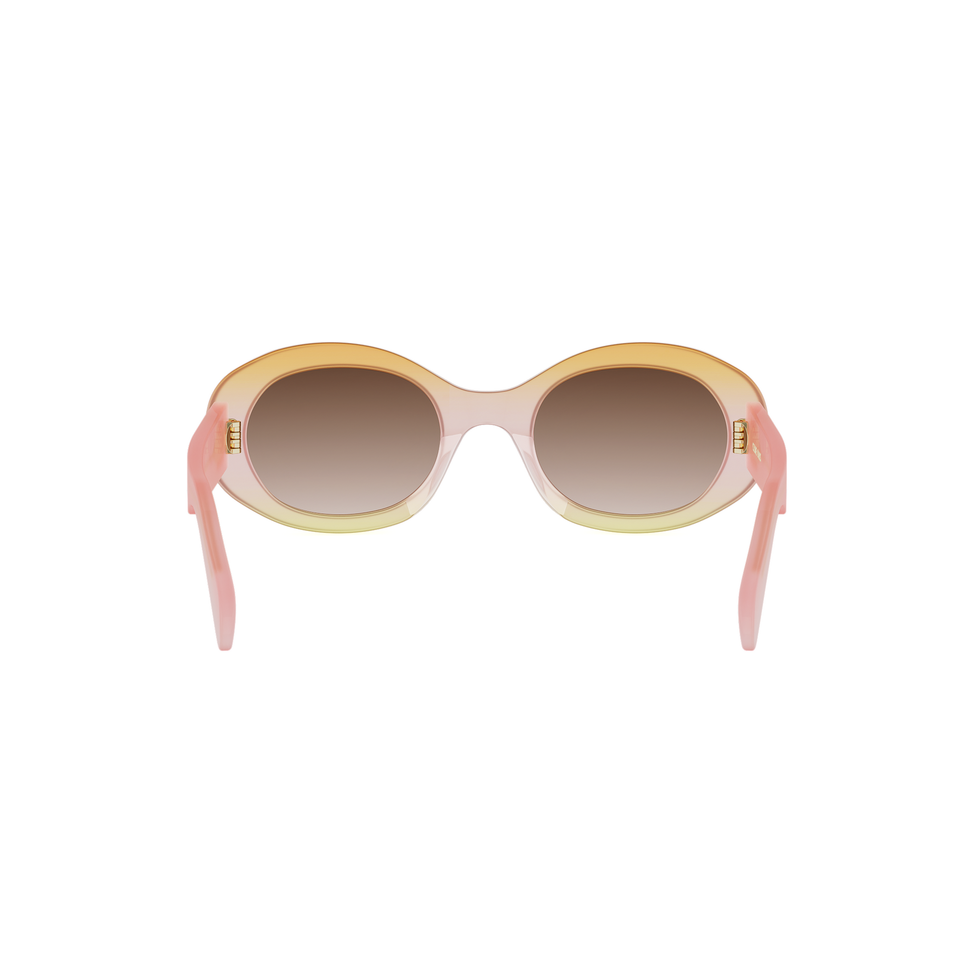 Oval Acetate Sunglasses