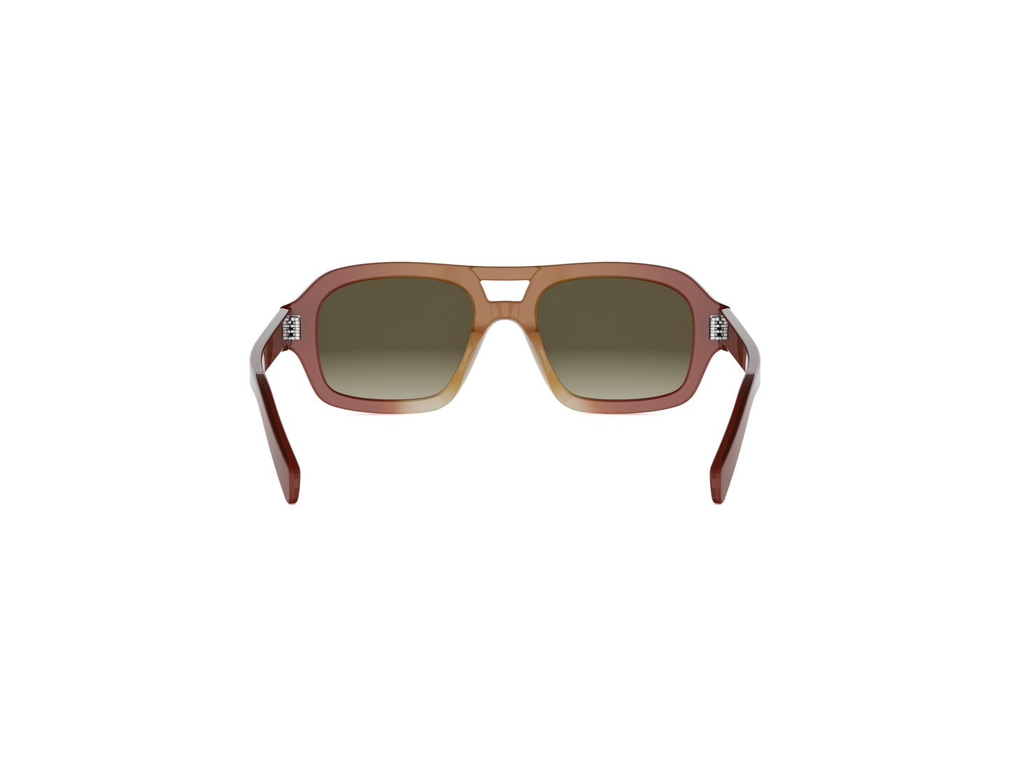 Brown Pilot Acetate Sunglasses