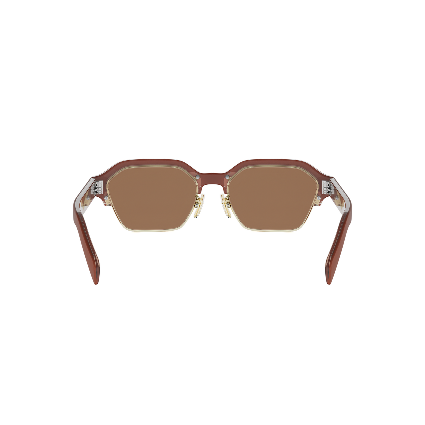 Brown Combination Sunglasses