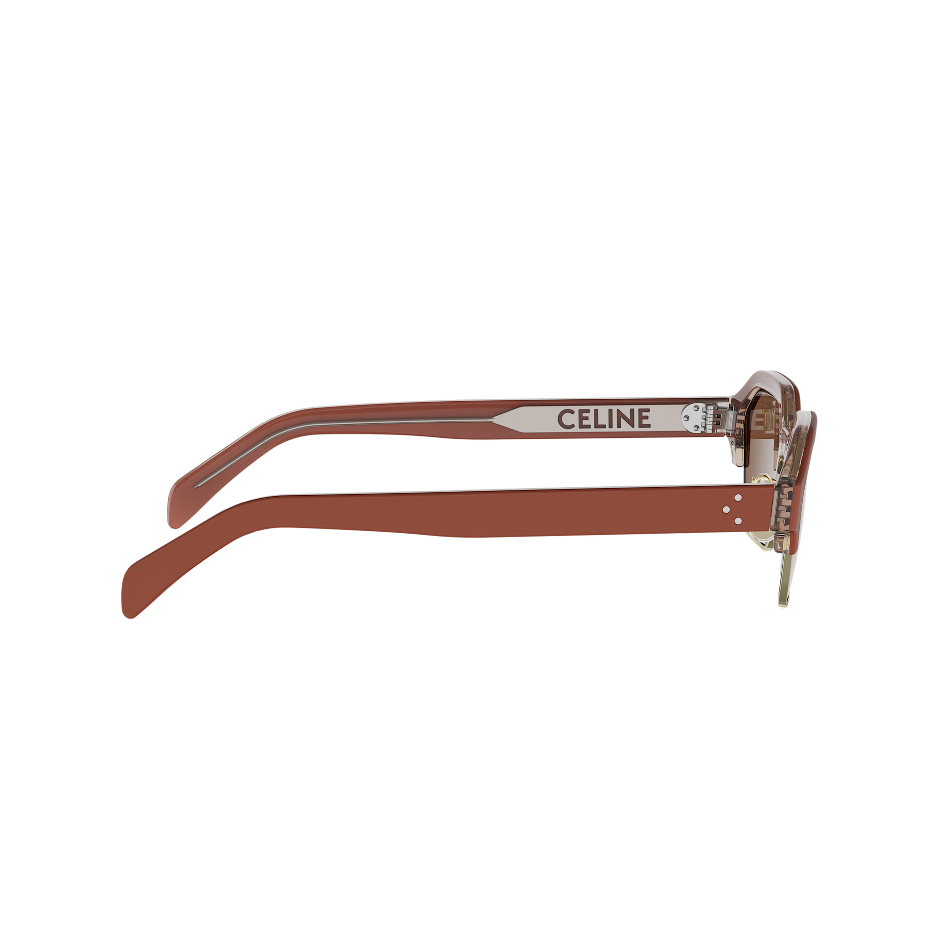 Brown Combination Sunglasses