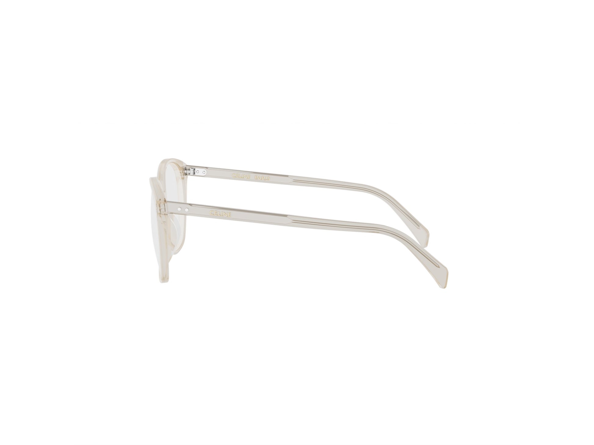 Brown Geometric Acetate Eyeglasses