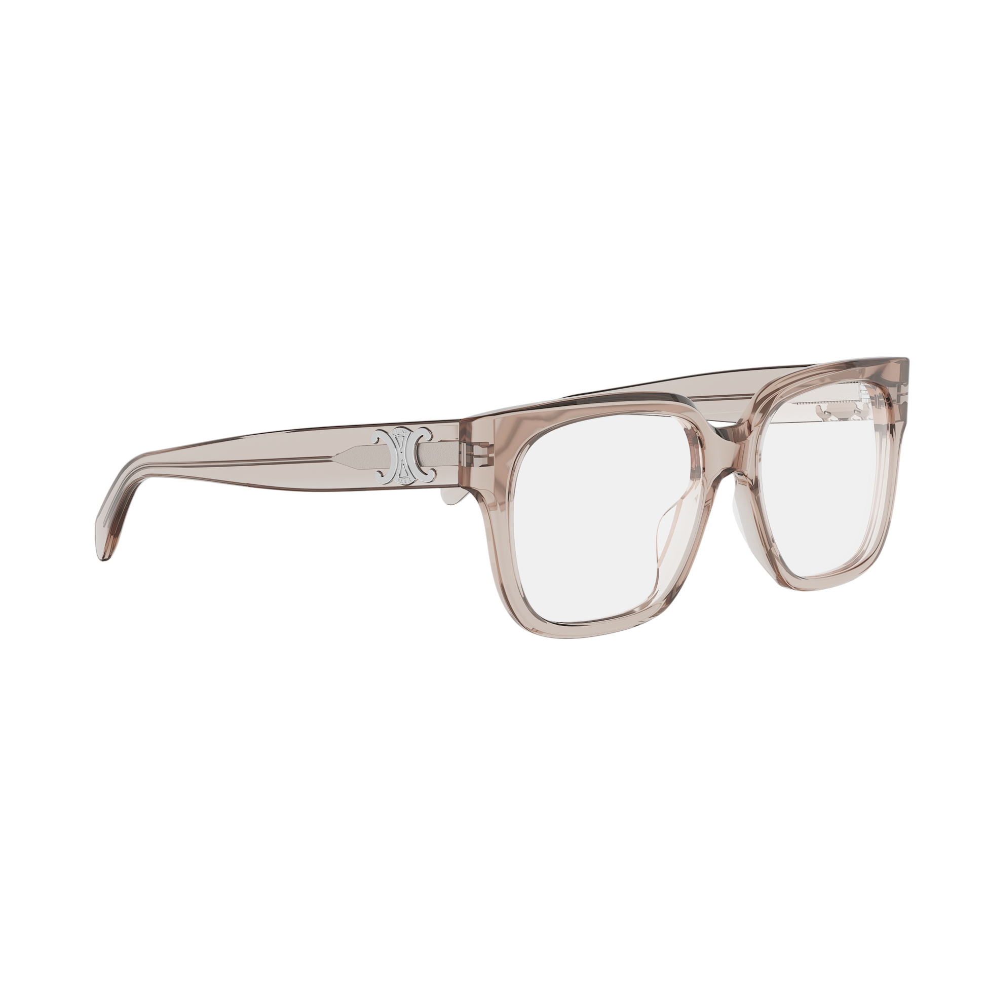Brown Square Acetate Eyeglasses
