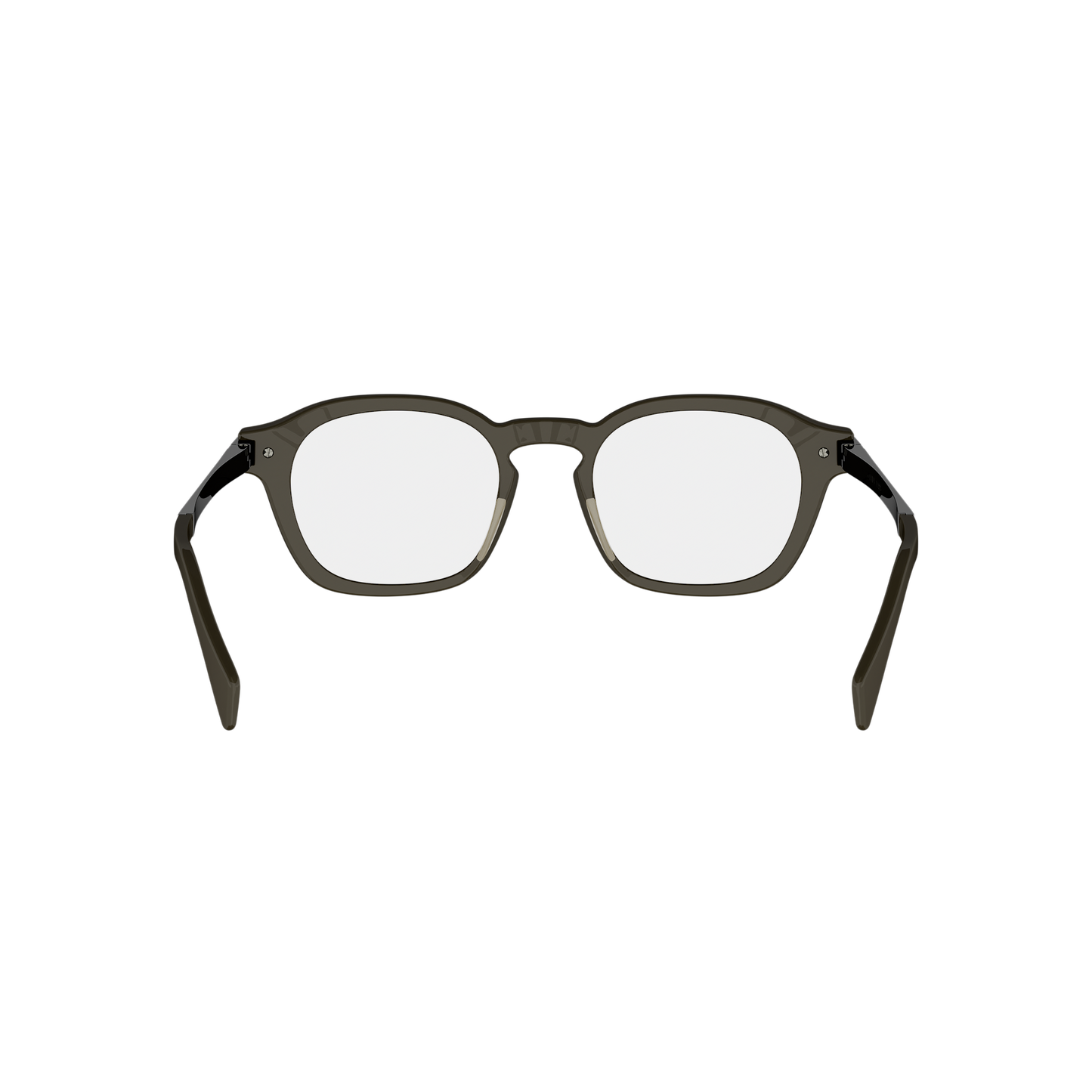Green Round Combination Eyeglasses