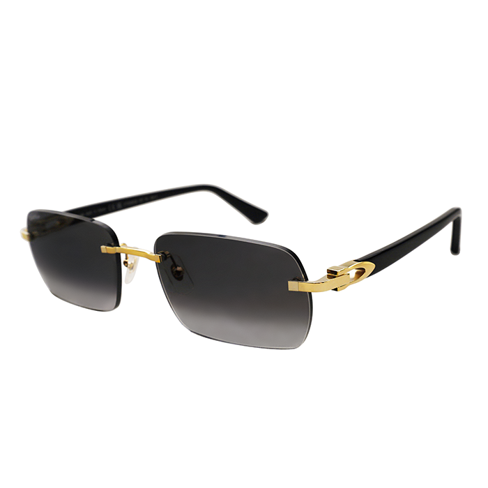 Cartier Custom Signature C  de Cartier Black Sunglasses by MEG