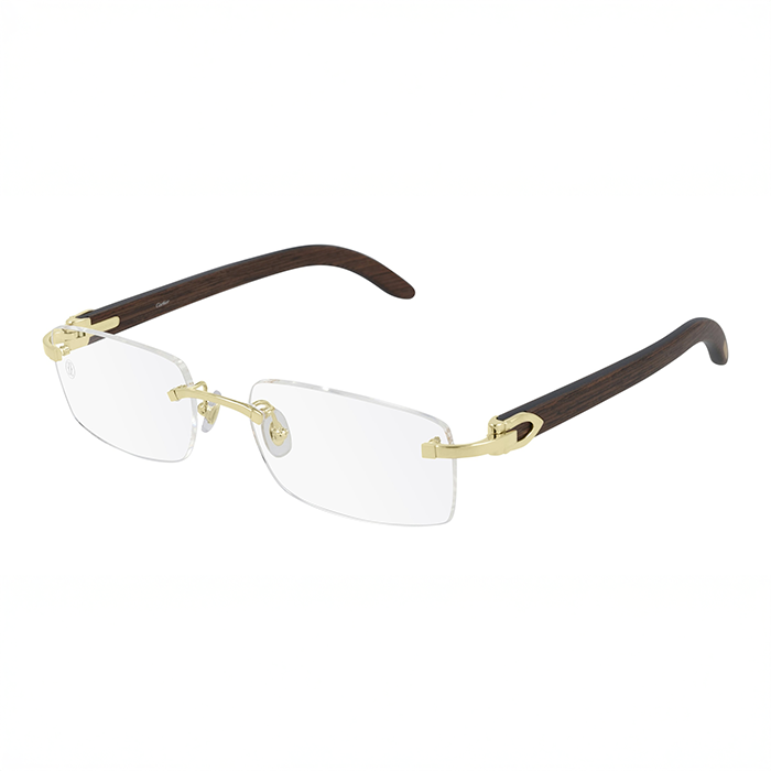 CT0052O C Décor Wood Eyeglasses