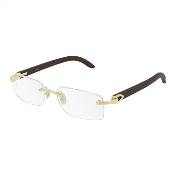 CT0052O C Décor Wood Eyeglasses