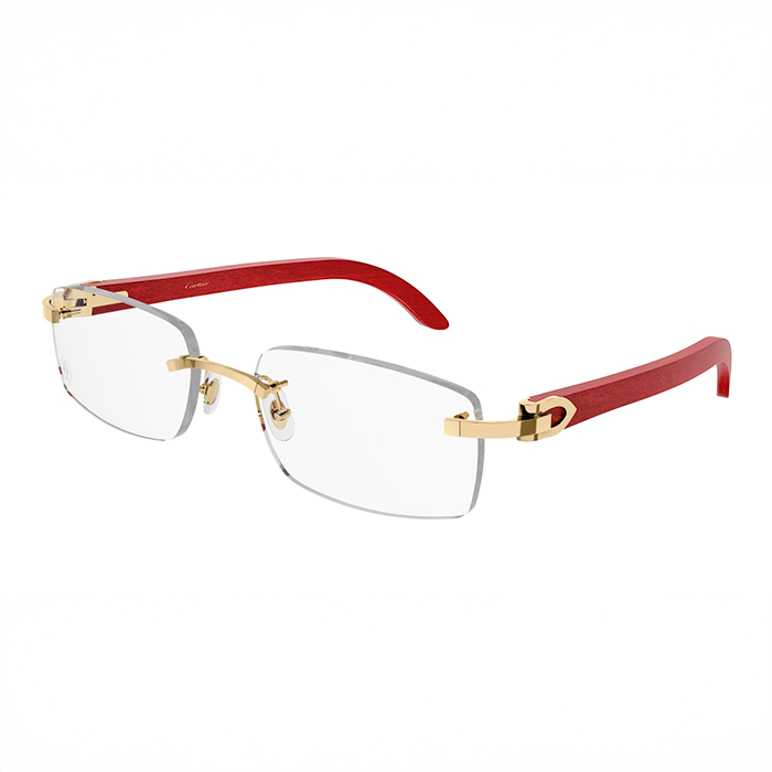 CT0052O C Décor Wood Eyeglasses