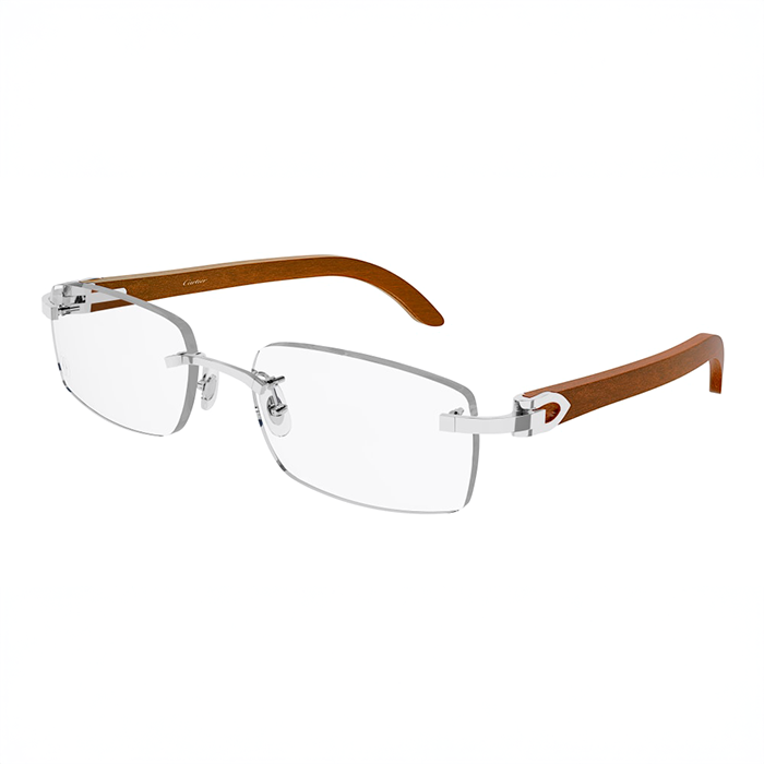 CT0052O C Décor Wood Eyeglasses