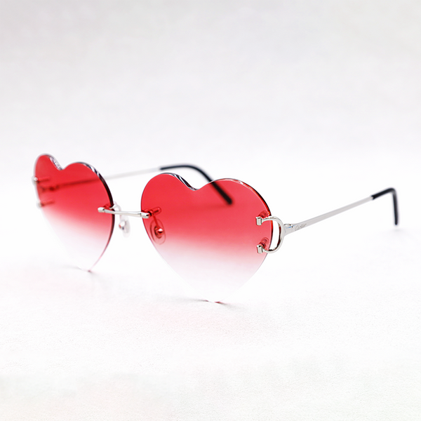 Beautiful Cartier Heart Sunglasses! So jazzy mint condition! Box and case FIRM! Cartier | Accessories | Beautiful Cartier Heart Sunglasses  main image 4