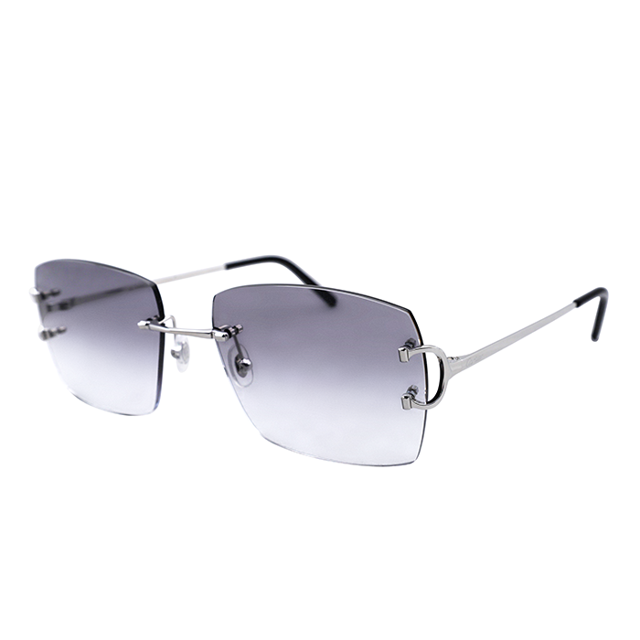 Cartier Custom Double C Mykonos Platinum  Sunglasses by MEG