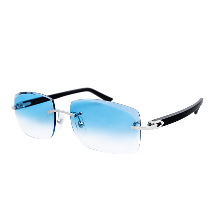 Cartier Custom C Décor Beveled Brooklyn Acetate Sunglasses