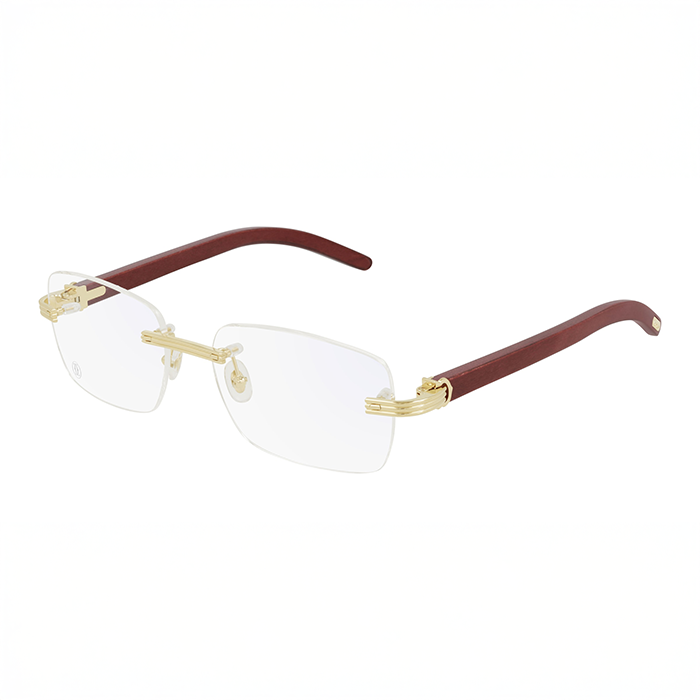 CT0286O Première C Horn and Wood Eyeglasses