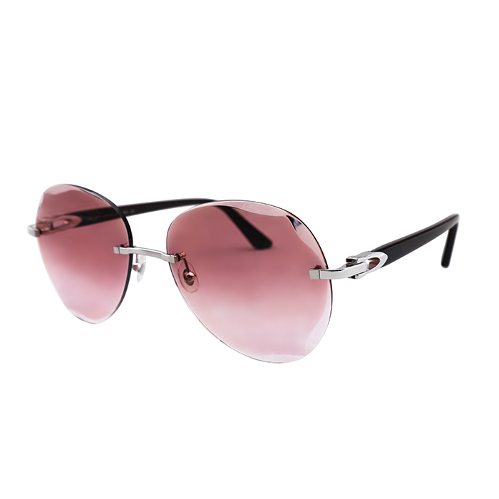 Cartier Custom C Décor Jewel Cut Bevel Sunglasses by MEG