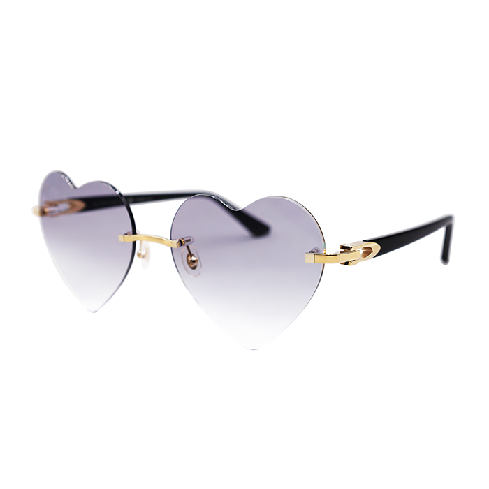 Cartier Custom C Décor Heart Sunglasses by MEG