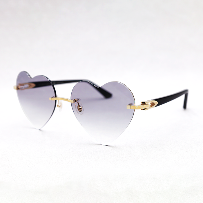 Cartier Custom C Décor Heart Sunglasses by MEG