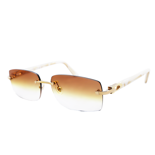 Cartier Custom C Décor Ivory Acetate Sunglasses by MEG