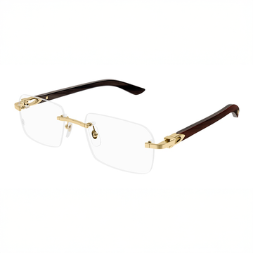 CT0453O Red Buffalo Horn Eyeglasses