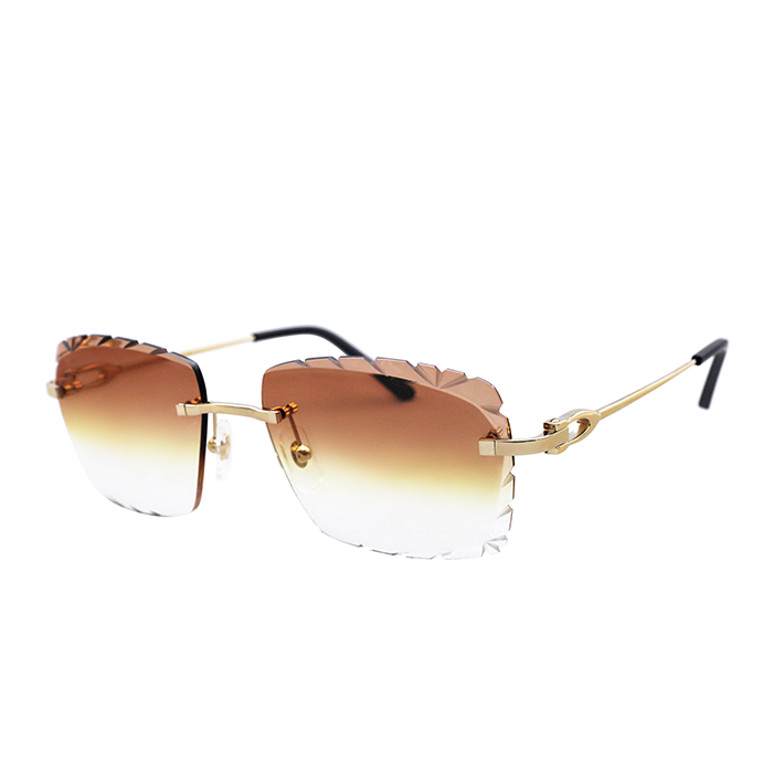 Cartier Custom Metal C Décor Sunglasses by MEG