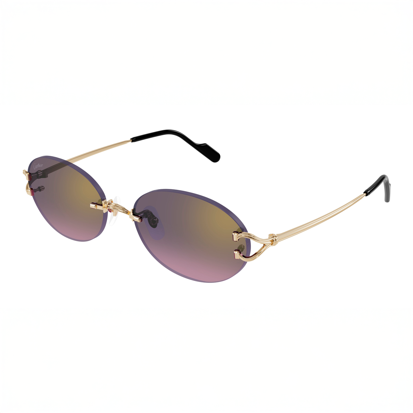 Signature C de Cartier Round Sunglasses