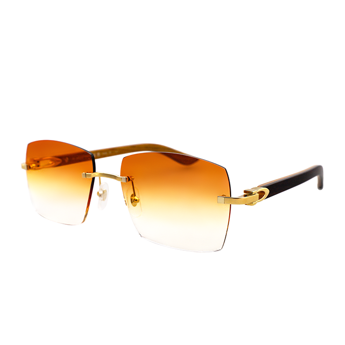 Cartier Custom C Décor Wood Sunglasses by MEG