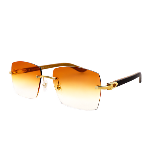 Cartier Custom C Décor Wood Sunglasses by MEG