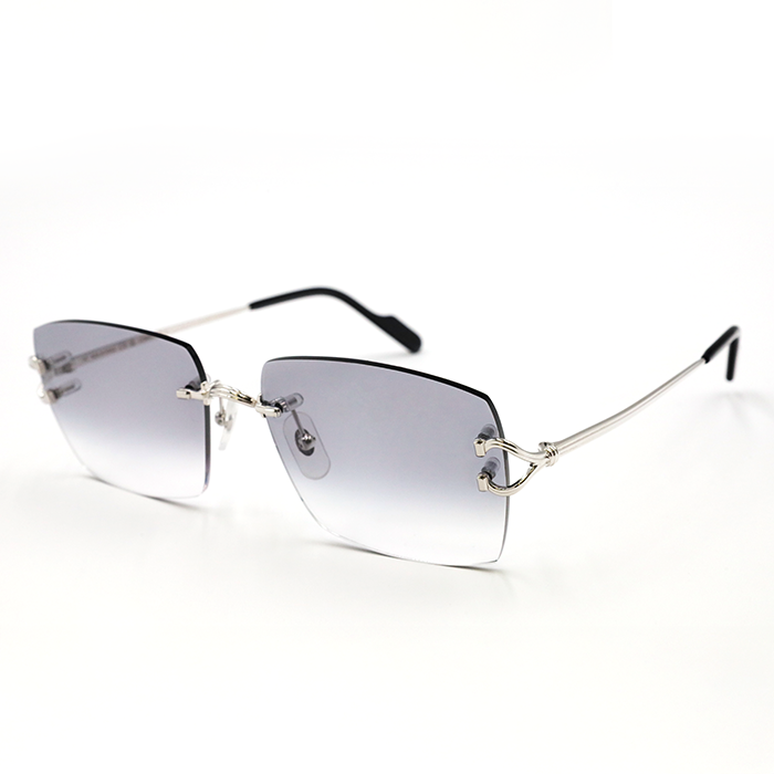 Cartier Custom Signature C de Cartier Platinum Sunglasses by MEG