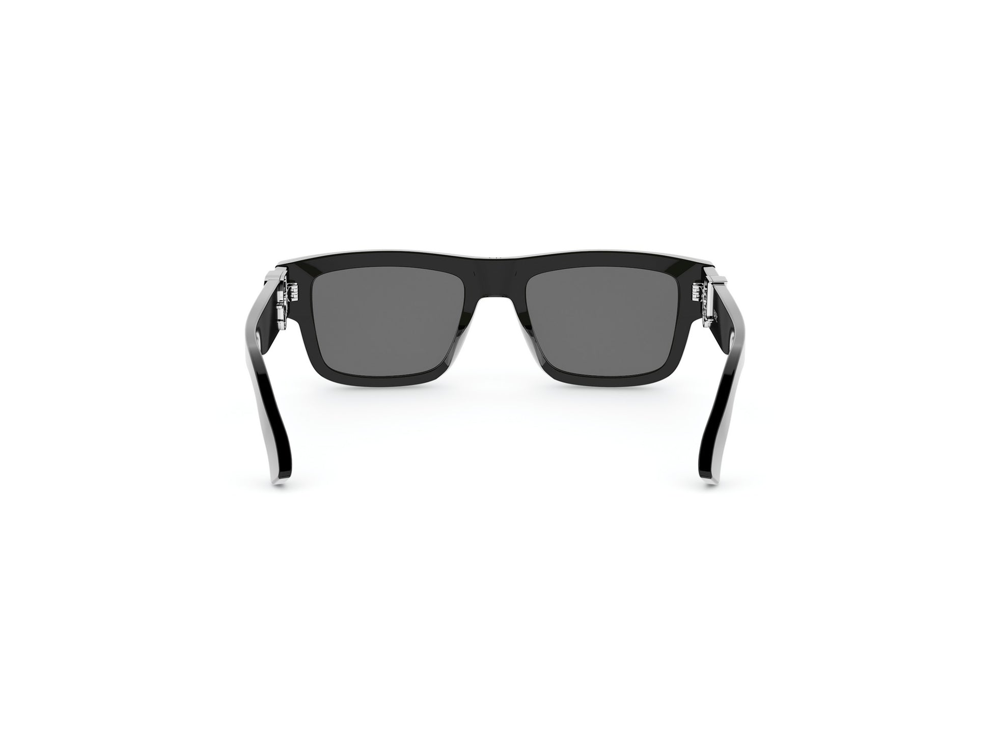 Black Rectangular Acetate Sunglasses