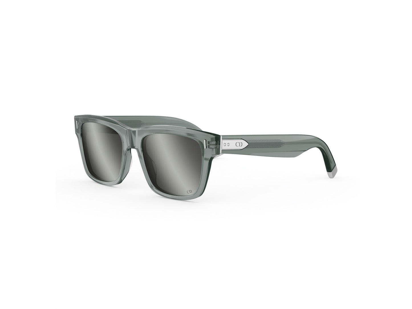 Grey Square Acetate Sunglasses