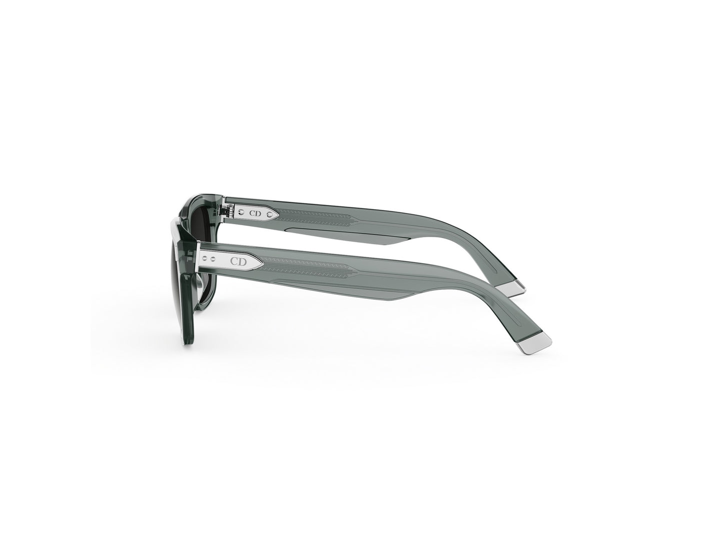 Grey Square Acetate Sunglasses