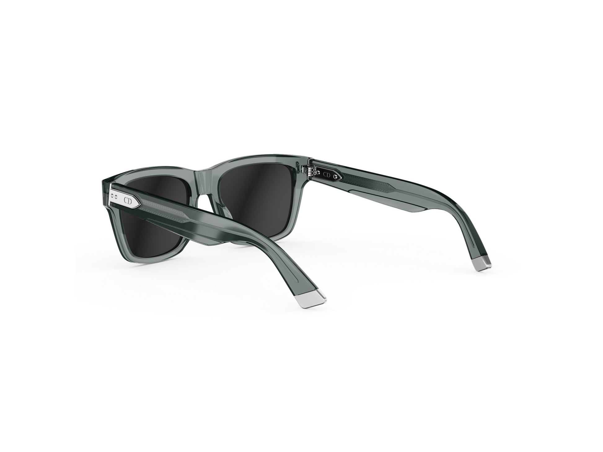 Grey Square Acetate Sunglasses