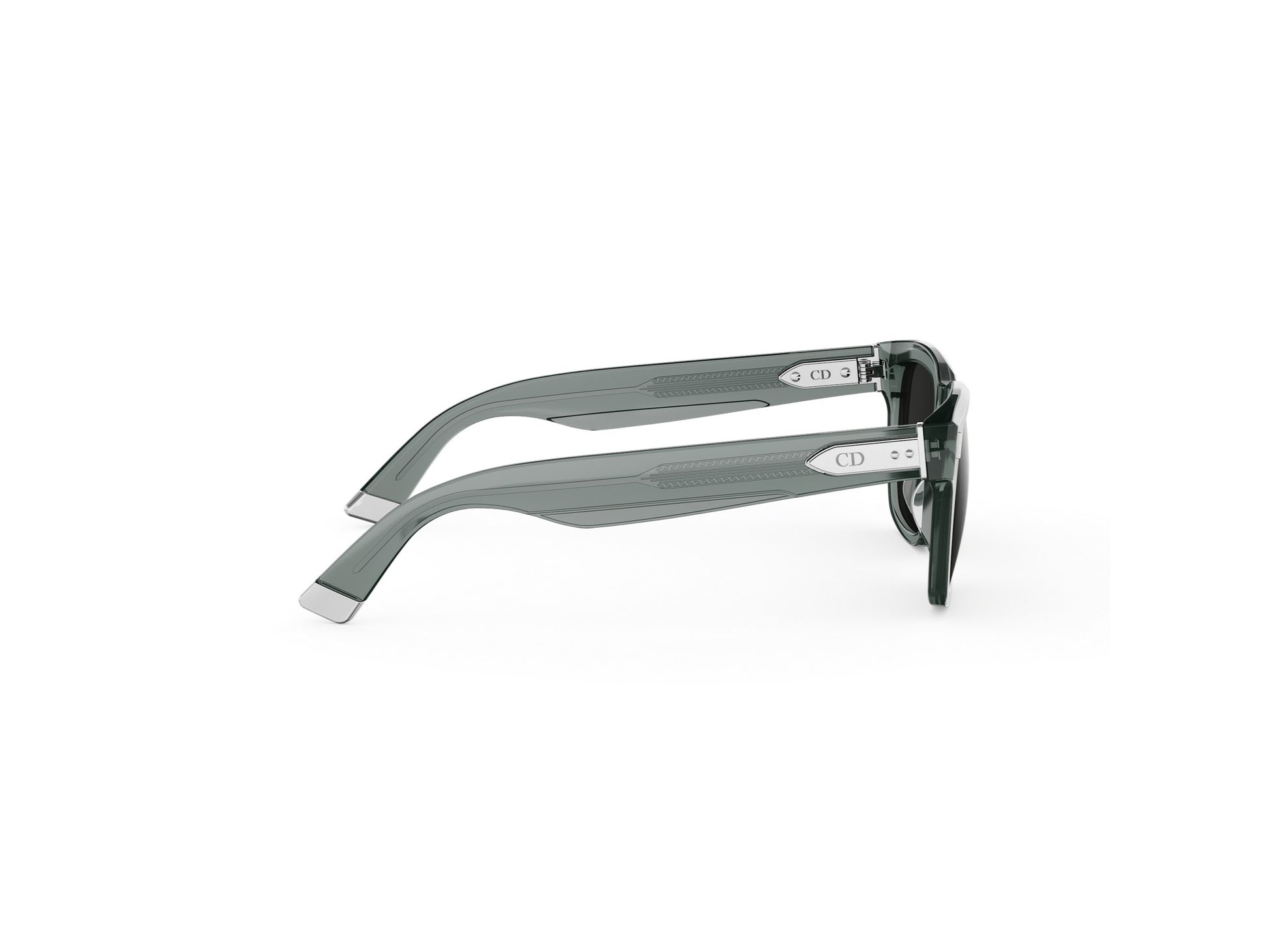 Grey Square Acetate Sunglasses