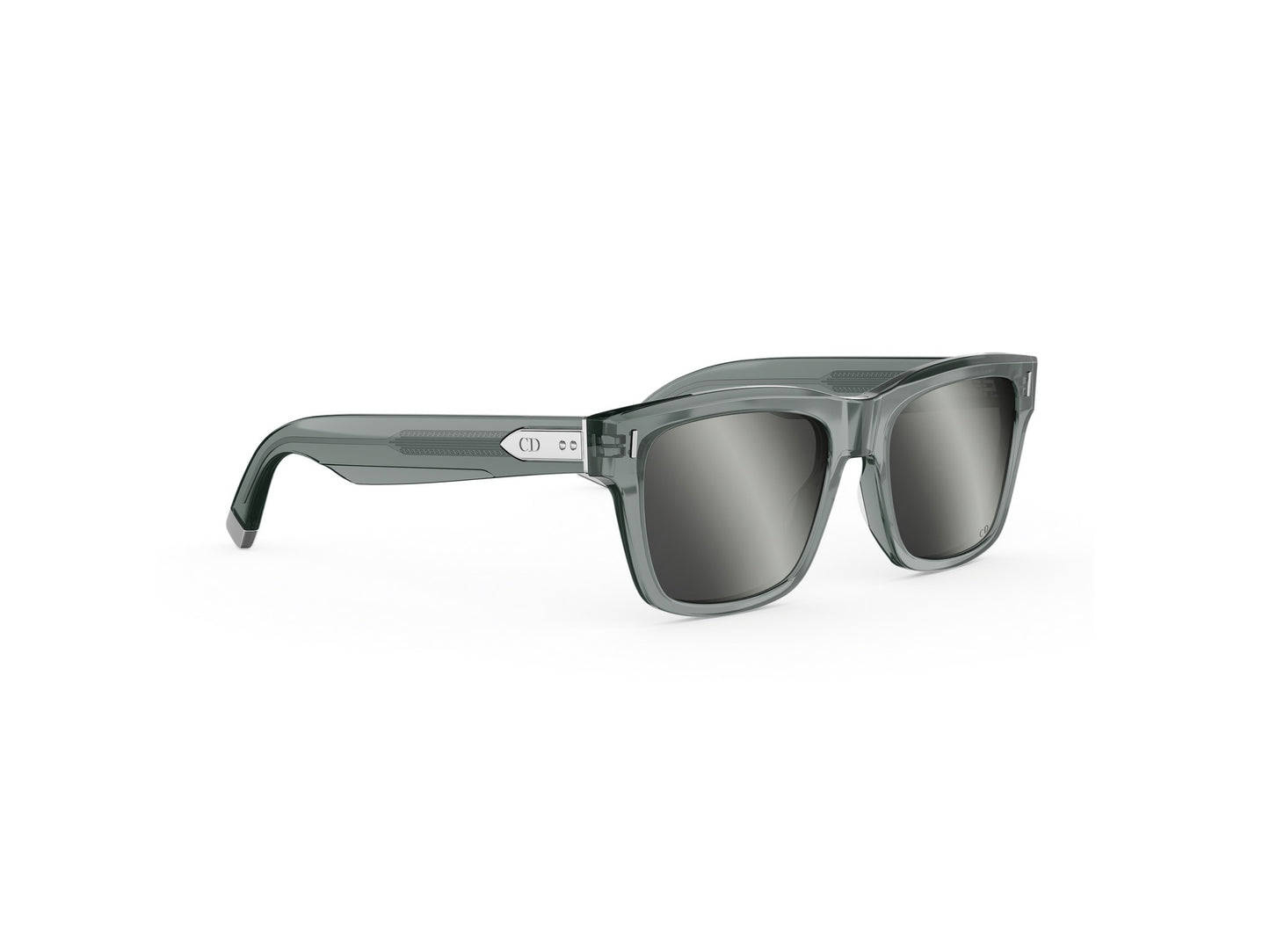 Grey Square Acetate Sunglasses