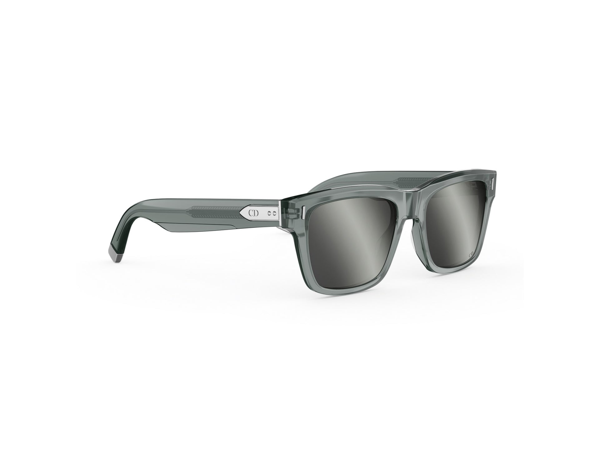 Grey Square Acetate Sunglasses