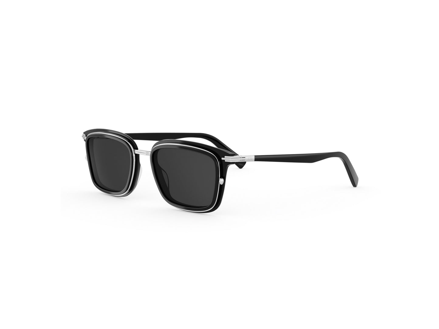 Black Square Acetate Sunglasses
