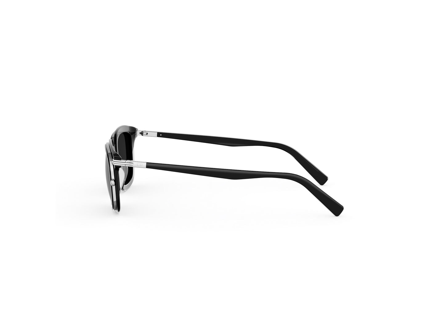 Black Square Acetate Sunglasses