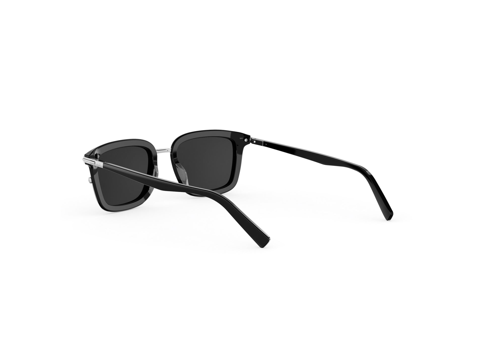Black Square Acetate Sunglasses