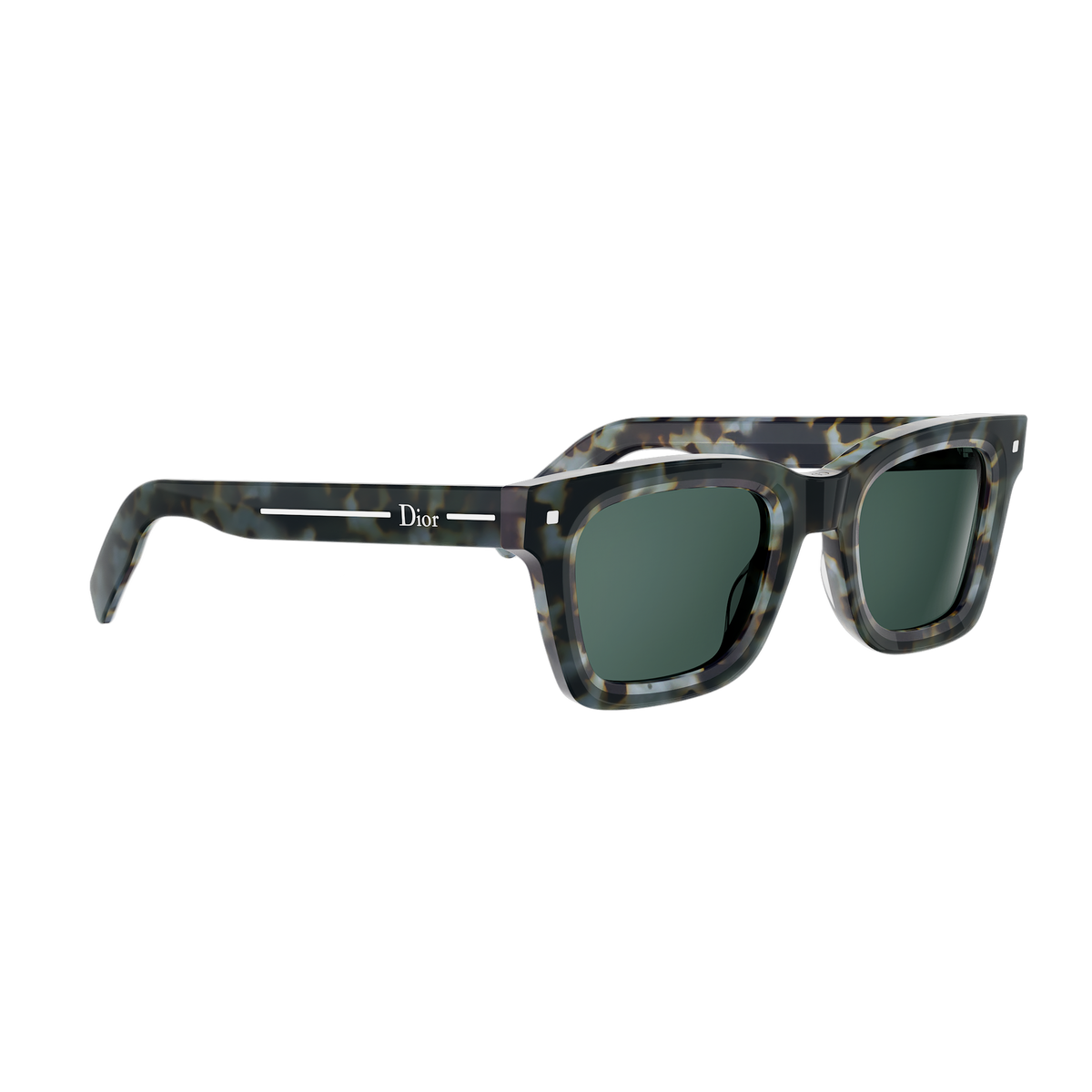 Rectangular Acetate  Sunglasses