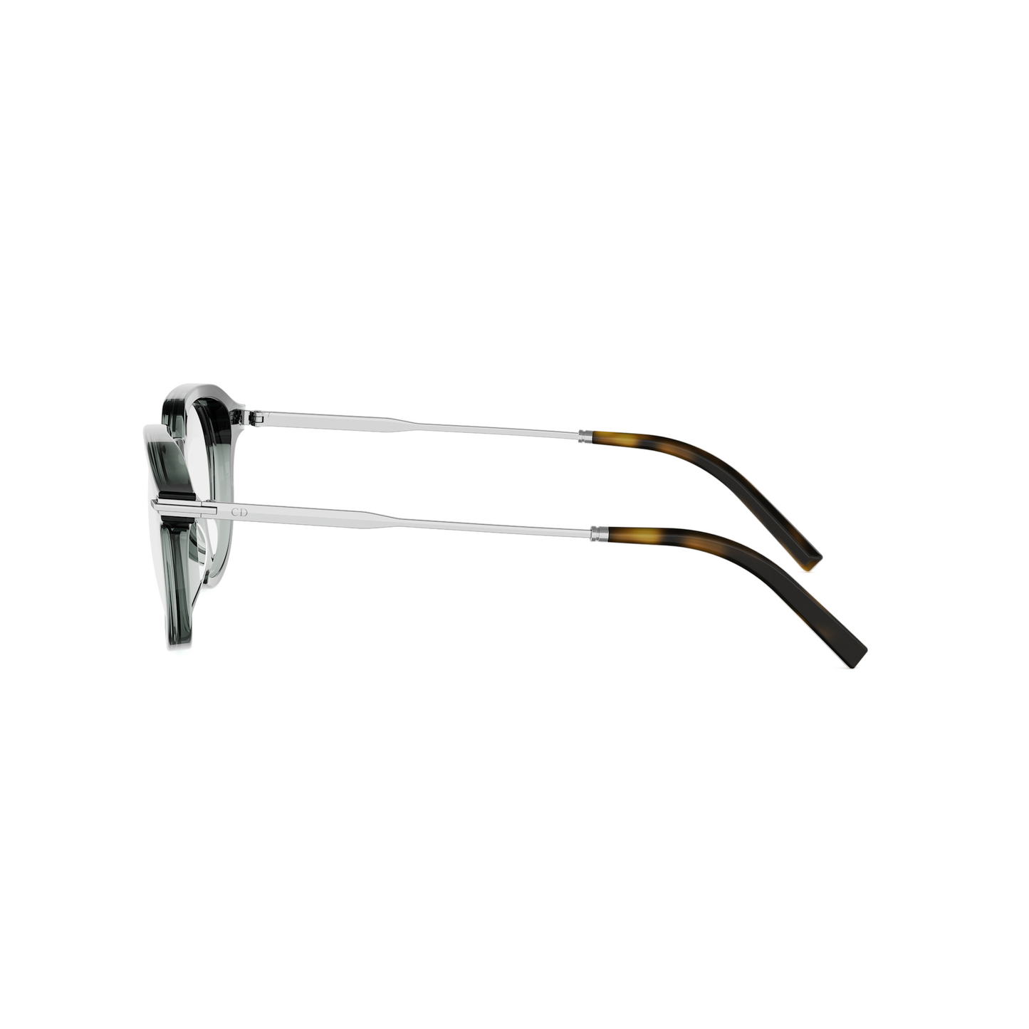 Gray Round Acetate Eyeglasses