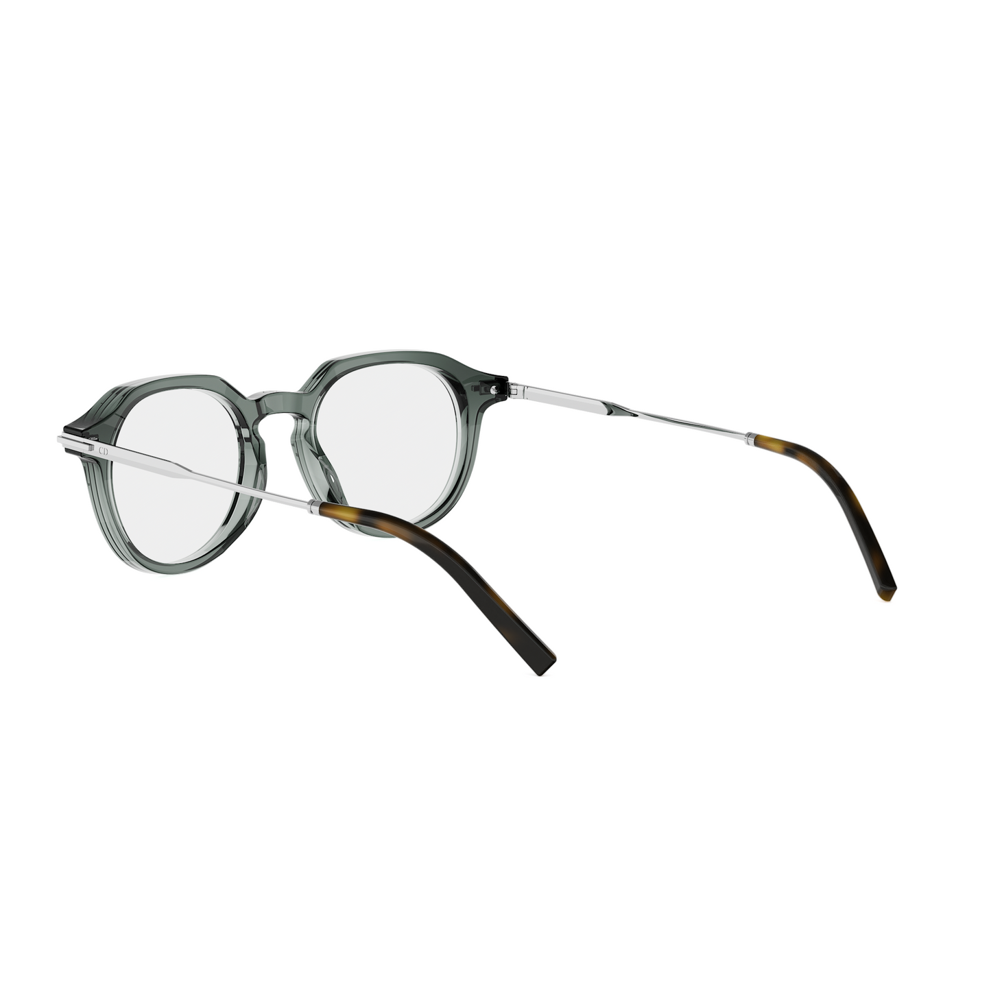 Gray Round Acetate Eyeglasses