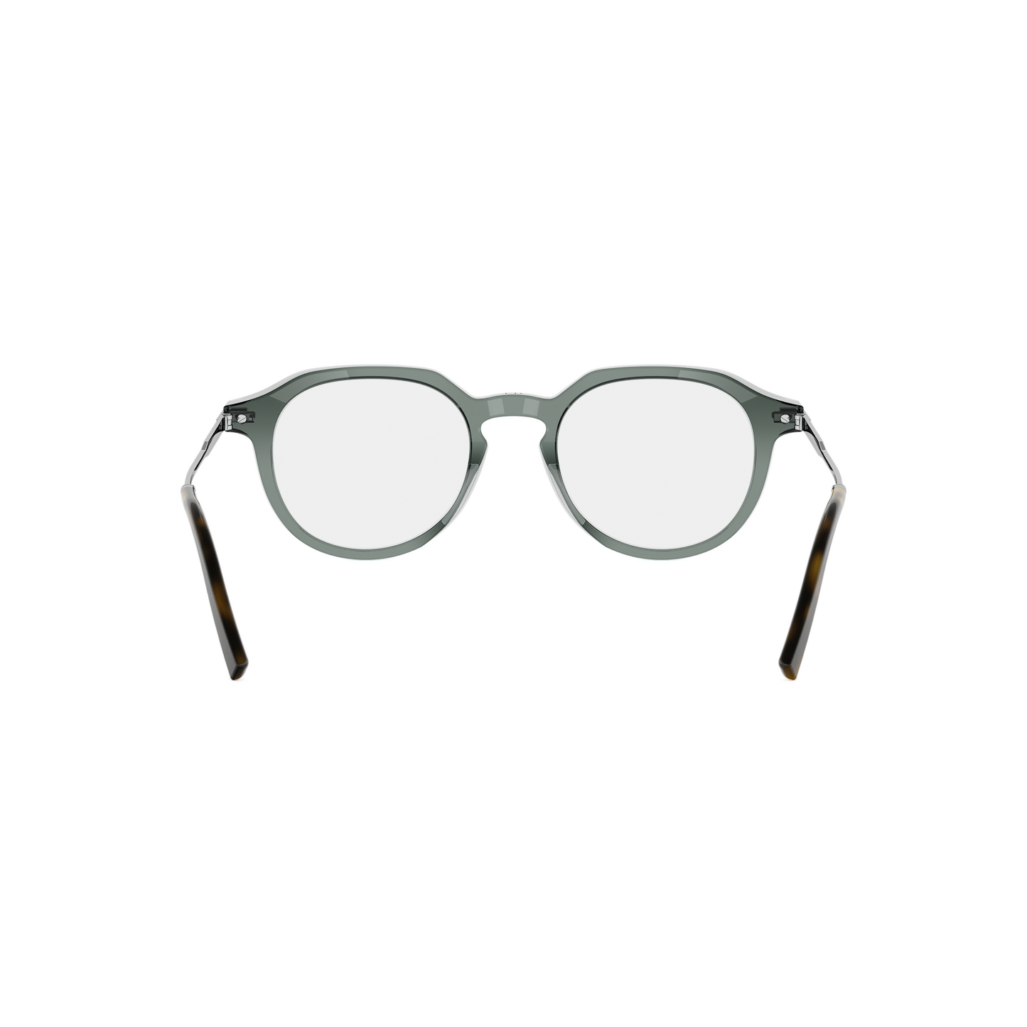 Gray Round Acetate Eyeglasses
