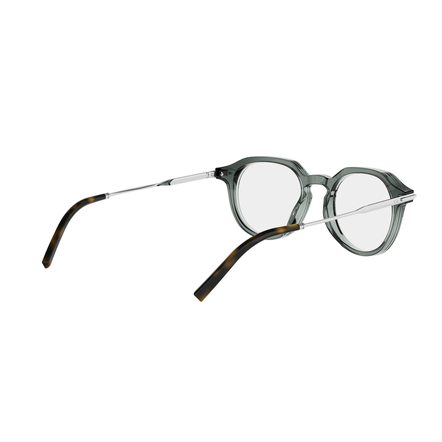 Gray Round Acetate Eyeglasses