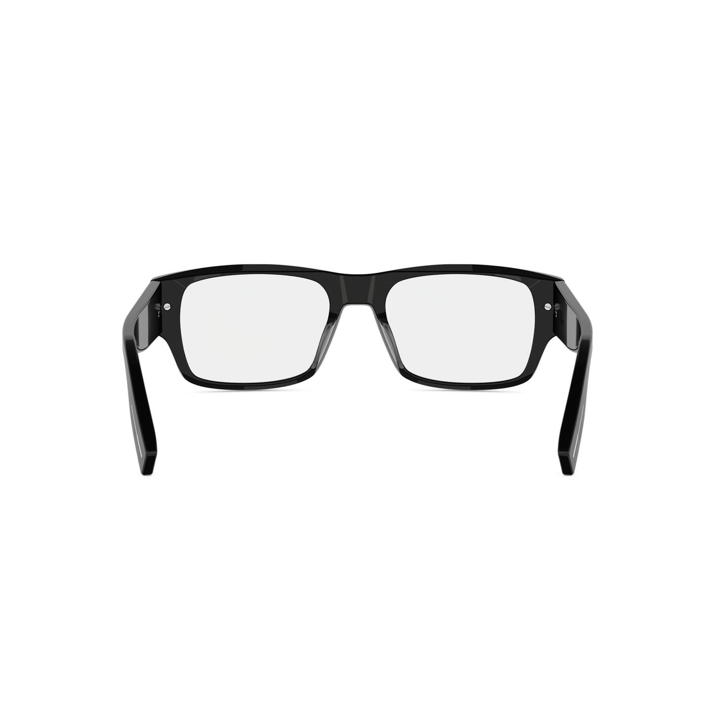 Black Rectangular Acetate Eyeglasses
